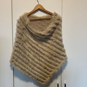 Fur Poncho